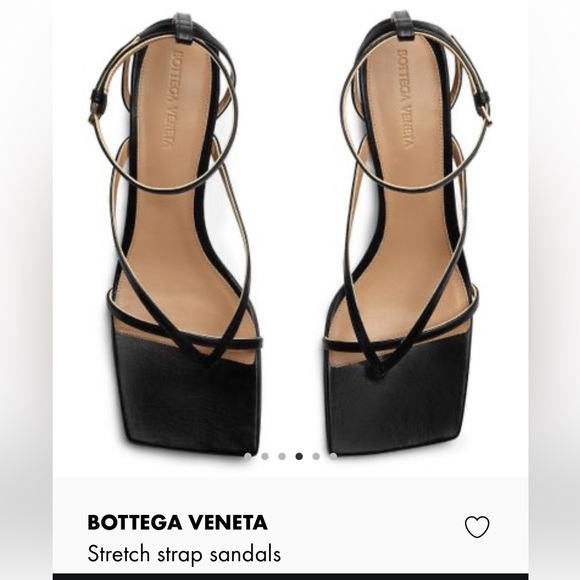 BOTTEGA VENETA
Stretch strap sandals Mid Heel 1.8”
$990 size 37  with dust bag - Picture 7 of 17